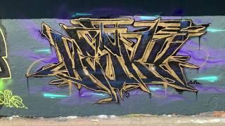 GOLD STYLE !!! GRAFFITI GOLD & BLACK 2020 HESKY ONE