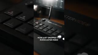 Just Announced: the new RODECaster Video from @rodemic #videoproduction #podcasting #livestreaming