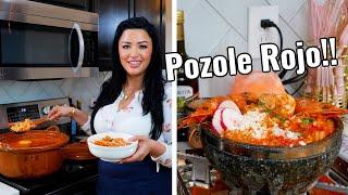 Learn The Best way to make Shrimp Pozole | El mejor Pozole Rojo de camarones