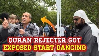 Quran Rejecter Came To Expose Sheikh End Up Having Heart Attack! sh. Mohammed  Speakers Corner