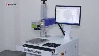 Triumph Desktop Fiber Laser Marking Machine, Laser Engraving Metal