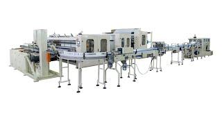 Automatic deco embossing small toilet paper machine production line