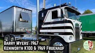 Barry Myers’ 1967 Kenworth K100 & 1969 Fruehauf Converted to Camper Truck Tour