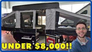 UNDER $8,000 Off The Ground Trailer! 2024 Forest River Flagstaff OTG F14OTG