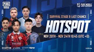 Survival Stage Hotspot | 2024 PUBG MOBILE GLOBAL CHAMPIONSHIP