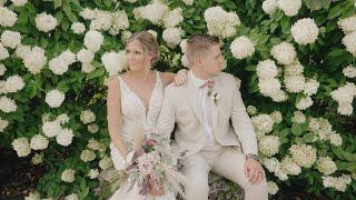 Rustic White Barn Wedding Film // Bedford, Indiana // Cami + Drew Royalty