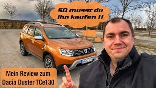 Dacia Duster TCe 130 2020 - So musst du ihn kaufen | FULL Review - TEST