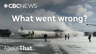 How did a Delta plane crash-land upside down? | About That