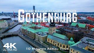 GOTHENBURG  Göteborg 2024 | 4K Drone Aerial GÖTEBORGSBYGGEN | Sweden Sverige Drönare film