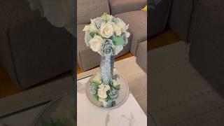 Dollar tree wedding centerpiece DIY #dollartreediy #tabledecor  #weddingdecor #weddingdiy #diy