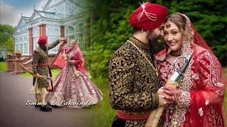 LAKVINDER & EMMA I WEDDING HIGHLIGHT I ROYAL BINDI