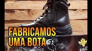 CRIAMOS UMA BOTA TATICA - THOR ALPHA - DA KALLUCCI