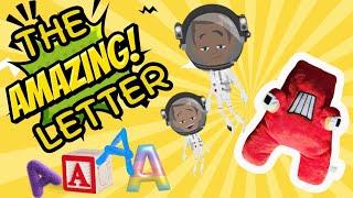 Learn Letter A | The Alphabet with Amare | Cartoons for Preschoolers | Phonics learning for toddlers