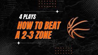 4 Ways to Beat a 2-3 Zone Defense Using Ball Screens