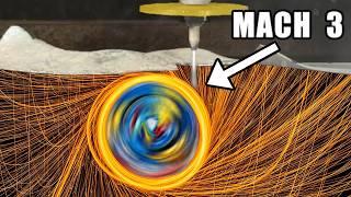 World's Fastest Spinning Beyblade Explosion