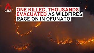 Japan wildfire: 1 killed, thousands evacuated from Ofunato