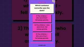 "English Quiz: Advanced Punctuation #2"