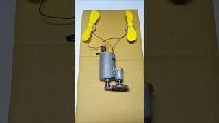 New Gear Powered Generator ° DC Motor #dcmotor #tech #shorts