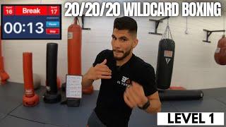 20/20/20 Wildcard Boxing Workout Level 1