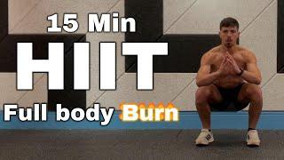 15-Min HIIT Workout - Burn Calories & Build Strength – Full Body Challenge