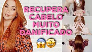 TRATAMENTO PRA RECUPERAR CABELO MUITO DANIFICADO - Ampola Instant Repair - Mister Hair