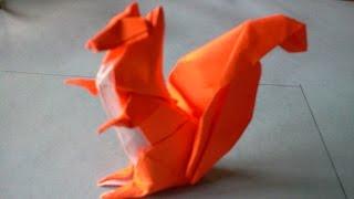 How to make Origami squirrel (michael g. lafosse)