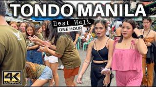 The BEST Walk Hands Down in Tondo Manila Philippines [4K]