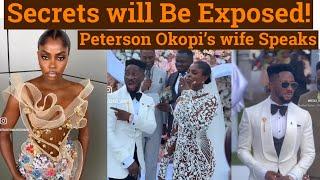 Peterson Okopi’s wife Accuse An Insider Of Trying To Stop Her Wedding.