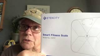 Review of ETEKCITY Smart Fitness Scale