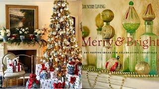 A Review: Country Living Merry & Bright: 301 Festive Ideas for Christmas- A Winter Luminary Walk