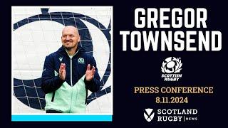 Gregor Townsend explains Scotland team for South Africa & Springboks challenge