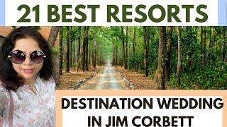 Jim Corbett -Top 21 Resorts for Destination wedding 15 lacs onwards Riverside Wedding, Best Video