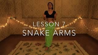 How to do SNAKE ARMS | Belly Dance Tutorial for Beginners with Meher Malik \\ Lesson 7