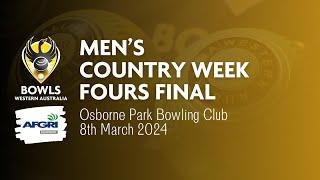 Men's Country Week 2024 -  Fours Final