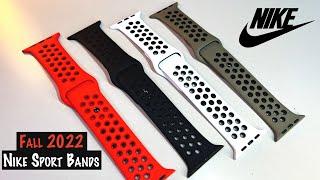 ALL NEW NIKE SPORT BANDS REVIEWED !! (ALL COLORS!)  | FALL 2022 | One of these is a Tier "S" Band 