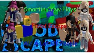 WE'RE ALL IN THIS TOGETHER! Flood Escape [Roblox] W/ Penguin, Salty, Kit Kat, Danimals, and Autumn