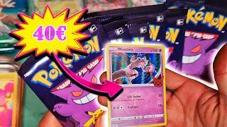 Una carta con VALOR de 40€! y Mucho Mas! | CAJA DE SOBRES POKEMON TCG Truco o Trato Halloween