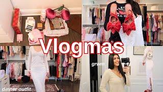 Vlogmas Day 22: Closet Updates, Pick a Dinner Outfit With Me & Chaotic GRWM | Gabriella Mortola