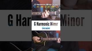 G Harmonic Minor Scale | Guitar Scales for Beginners | Guitar Theory with Aman Verma #learnguitar