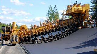 Incredible Fastest Asphalt Paving Equipment Machines - Amazing Modern Road Construction Machine