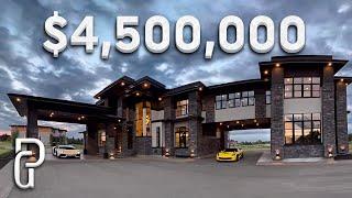 Inside a $4,500,000 Mega MANSION in Calgary, Canada! | Propertygrams house Tour