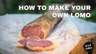 Super easy Recipe - How to make Lomo Cured Pork Tenderloin -