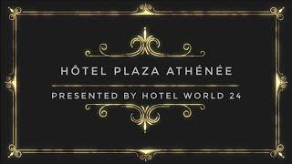 Hôtel Plaza Athénée 25 Avenue Montaigne, 75008 Paris. A luxurious and leading Hotel In the World