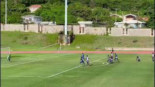 Dujuan Whisper Richards thunderbolt Goal  As Kc Smash Waterford High 8-0 Highlight Manning Cup 2022