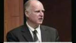 Former California Gov. Jerry Brown on the Role of Governor