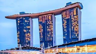 Marina Bay Sands Hotel Singapore Full Tour : Infinity Pool, Suite, Lounge, Breakfast, etc | 4K Tour