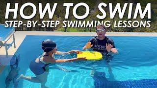 How to Learn Swimming For Beginner Triathletes | Pamela Learns How to Swim Faster in 2 DAYS!