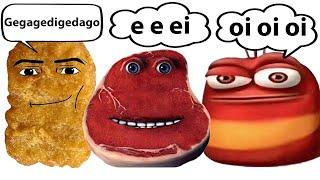 oi oi oi red larva vs e e ei i'm on vacation vs Gegagedigedagedago