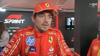 Charles Leclerc & Carlos Sainz post-SPRINT interview nterview | F1 2024 QATAR Grand Prix