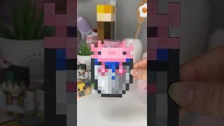 Making a BUCKET OF AXOLOTL to go in my minecraft item frame! 🪣